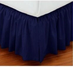 Luxurious Comfort Collection 800TC Pure Cotton Dust Ruffle Bed Skirt 12" Drop Length 100% Egyptian Cotton Grey Queen Size -Amazon Shop 41aMv95V8XL. AC 2