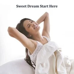 Goose Down And Feather Comforter Queen Size Soft Grey Bedding Comforter Warm Duvet Insert With 8 Corner Tabs Medium Warmth-90x90Inches -Amazon Shop 41cErNIcdGL