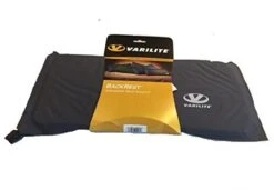 Adjustable VARILITE Pillow BackRest, Charcoal Grey 03997