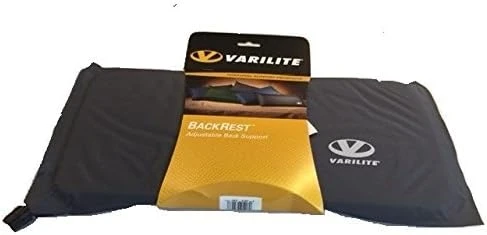 Adjustable VARILITE Pillow BackRest, Charcoal Grey 03997 2 Adjustable VARILITE Pillow BackRest, Charcoal Grey 03997 - Image 2