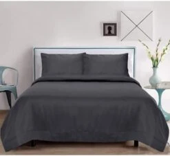 King Size Duvet Cover - White King Comforter, Organic, Cal King Size Duvet Cover, 400 TC, Long Staple Cotton, Sateen Weave, Comforter King Size For Down Alternative Comforter, Weighted Blanket -Amazon Shop 41d9 NxfK4L. AC