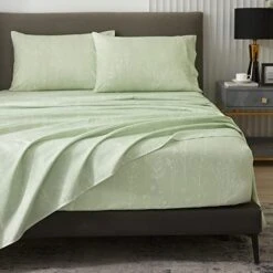 Floral Bed Sheets King Size, 18 Inches Deep Pocket Sheets 1800 Thread Count, Black And White Leaf Sheet Set Soft Breathable Cute Aesthetic Sheets Shabby Chic Bed Sheets,Oeko-Tex Certificated 14 Floral Bed Sheets King Size, 18 Inches Deep Pocket Sheets 1800 Thread Count, Black And White Leaf Sheet Set Soft Breathable Cute Aesthetic Sheets Shabby Chic Bed Sheets,Oeko-Tex Certificated -Amazon Shop 41dEjM7nEDL. AC