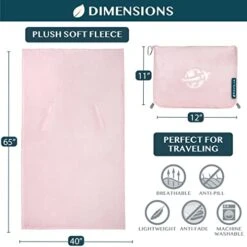 PAVILIA Travel Blanket And Pillow Set, Airplane Blanket Compact 2-in-1 Soft Bag, Travel Essentials For Adult Flight, Portable Throw With Arm Hole, Plane Car Traveling Gift Accessories, Pink 20 PAVILIA Travel Blanket And Pillow Set, Airplane Blanket Compact 2-in-1 Soft Bag, Travel Essentials For Adult Flight, Portable Throw With Arm Hole, Plane Car Traveling Gift Accessories, Pink -Amazon Shop 41dZBdmeIHL