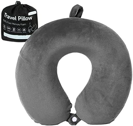 Travel Pillow,Neck Pillow For Traveling U Shaped Memory Foam Black Portable Headrest Sleep Airplane Travel Neck Pillow For Flight, Car & Home,Office 14 Travel Pillow,Neck Pillow For Traveling U Shaped Memory Foam Black Portable Headrest Sleep Airplane Travel Neck Pillow For Flight, Car & Home,Office - Image 14