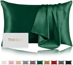 100% Silk Pillowcase For Hair And Skin, Both Sides Grade 6A+ Mulberry Silk Pillow Case With Hidden Zipper, Soft & Smooth White Pillowcases(1pc, Queen Size 20"x30") -Amazon Shop 41f5REm4WL. AC