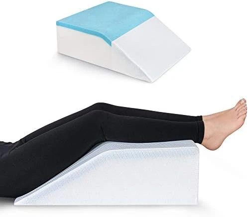 Ebung Memory Foam Leg Elevation Pillows - Leg Support Pillow To Elevate Feet, Sleeping, Blood Circulation, Leg Swelling Relief, Sciatica Pain Relief, Back Pain & Pregnancy - Leg Wedges For Elevation 7 Ebung Memory Foam Leg Elevation Pillows - Leg Support Pillow To Elevate Feet, Sleeping, Blood Circulation, Leg Swelling Relief, Sciatica Pain Relief, Back Pain & Pregnancy - Leg Wedges For Elevation - Image 7