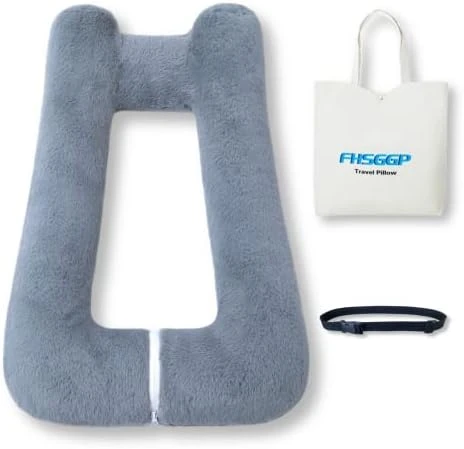 FHSGGP Travel Pillow Travel Pillow Cushion For The Back Seat Of A Car Car Pillow For Kids A Sleeping Artifact Suitable For Long-Distance Travel Of Adults And Children Travel Pillow For Kids Grey 12 FHSGGP Travel Pillow Travel Pillow Cushion For The Back Seat Of A Car Car Pillow For Kids A Sleeping Artifact Suitable For Long-Distance Travel Of Adults And Children Travel Pillow For Kids Grey - Image 12