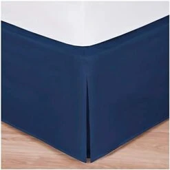 12" Drop Length Hotel Quality 600TC 1PC Pleated Bed Skirt 100% Egyptian Cotton 600 Thread Count (Queen, Taupe Solid) -Amazon Shop 41grKzC 5UL. AC