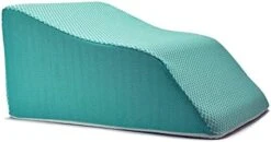Lounge Doctor Elevating Leg Rest Pillow With Memory Foam, Uniquely Designed Incline Wedge For Vein Circulation, Leg Swelling, Lymphedema,Leg And Back Pain, Relaxation, Light Blue, 24" Wide, Medium 26 Lounge Doctor Elevating Leg Rest Pillow With Memory Foam, Uniquely Designed Incline Wedge For Vein Circulation, Leg Swelling, Lymphedema,Leg And Back Pain, Relaxation, Light Blue, 24" Wide, Medium -Amazon Shop 41kkOurO2iL. AC 1