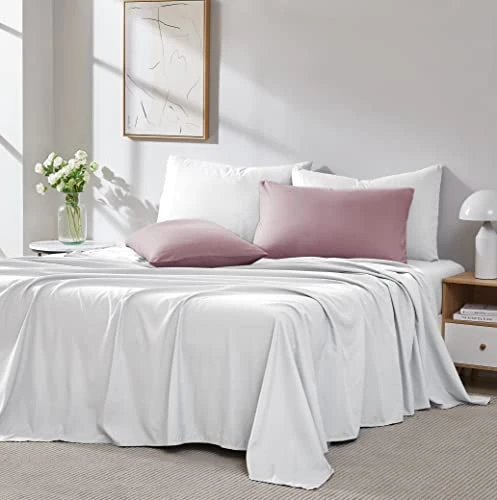 ® - Vilano® Springs - Pair Of Pillow Cases, Lavender, Standard (Queen) 4 ® - Vilano® Springs - Pair Of Pillow Cases, Lavender, Standard (Queen) - Image 4