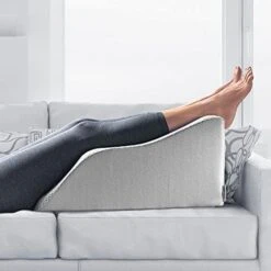 Lounge Doctor Elevating Leg Rest Pillow With Memory Foam, Uniquely Designed Incline Wedge For Vein Circulation, Leg Swelling, Lymphedema,Leg And Back Pain, Relaxation, Light Blue, 24" Wide, Medium 20 Lounge Doctor Elevating Leg Rest Pillow With Memory Foam, Uniquely Designed Incline Wedge For Vein Circulation, Leg Swelling, Lymphedema,Leg And Back Pain, Relaxation, Light Blue, 24" Wide, Medium -Amazon Shop 41l9LfyPgzL. AC