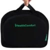 IHEALTHCOMFORT Small Travel Seat Cushion,Portable And Foldable Gel Memory Foam Cushion,Multi-Functional Supportive Firm Butt Pillow,for Long Sitting Driving Trip