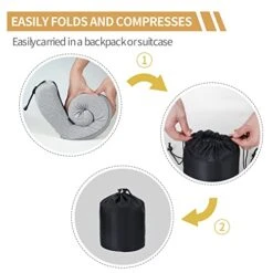 Notieaty Travel Pillow 100% Pure Memory Foam Neck Pillow,Traveling Can Be Used For Sleeping Plane Car Travel Home, Airplane Travel Kit With 3D Contoured Eye Masks, Earplugs, And Luxury Bag… 12 Notieaty Travel Pillow 100% Pure Memory Foam Neck Pillow,Traveling Can Be Used For Sleeping Plane Car Travel Home, Airplane Travel Kit With 3D Contoured Eye Masks, Earplugs, And Luxury Bag… -Amazon Shop 41lrDGMIadL