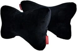 Bookishbunny 2 Packs Dog Bone Shaped Travel Neck Memory Foam Pillows With Removable Velvet Cover For Car Bus Truck Driving Comfort Head Rest Support (Blue) 11 Bookishbunny 2 Packs Dog Bone Shaped Travel Neck Memory Foam Pillows With Removable Velvet Cover For Car Bus Truck Driving Comfort Head Rest Support (Blue) -Amazon Shop 41mANjZkkEL. AC