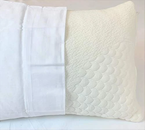 Organic Travel Pillow Shredded Latex With Premium Organic Cover Protector + 1 Organic Pillowcase (Non-Adjustable), For: Airplane, Car, Bus, Train, Camping & Business Travels 1 Organic Travel Pillow Shredded Latex With Premium Organic Cover Protector + 1 Organic Pillowcase (Non-Adjustable), For: Airplane, Car, Bus, Train, Camping & Business Travels