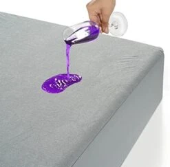 100% Waterproof Mattress Protector Queen, White Queen Mattress Protector, Cotton Terry Queen Mattress Cover, Soft Breathable & Noiseless Bed Cover, Elastic Fitted 8"-20" Deep Pocket - White 23 100% Waterproof Mattress Protector Queen, White Queen Mattress Protector, Cotton Terry Queen Mattress Cover, Soft Breathable & Noiseless Bed Cover, Elastic Fitted 8"-20" Deep Pocket - White -Amazon Shop 41mV1ysAa0L. AC 2