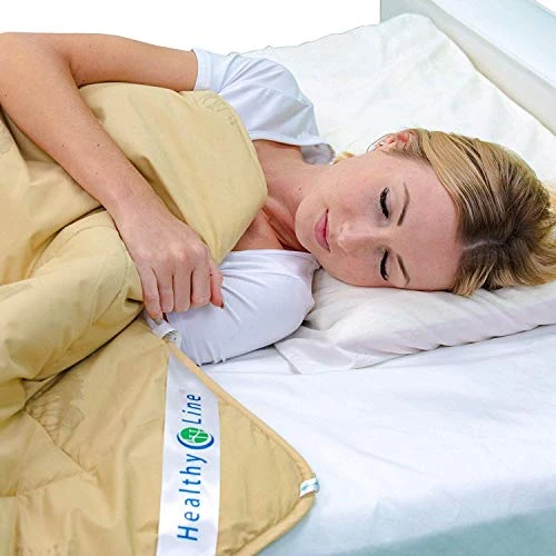 HealthyLine Camel Wool Filled Winter Comforter, Extra Weight – 450 GSM In 100% Down-Proof Cotton 233TC (Full Size: 89″ X 67″) 5 HealthyLine Camel Wool Filled Winter Comforter, Extra Weight – 450 GSM In 100% Down-Proof Cotton 233TC (Full Size: 89″ X 67″) - Image 5