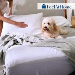 Fitted 100% Waterproof Mattress Cover (Queen Size) - Breathable Super Soft & Noiseless Cotton Terry Fabric Matress Fitted Cover 13 Fitted 100% Waterproof Mattress Cover (Queen Size) - Breathable Super Soft & Noiseless Cotton Terry Fabric Matress Fitted Cover -Amazon Shop 41nQ6ynBaEL