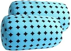 Bookishbunny 2pcs Micro Bead Roll Pillow Cushion For Bed Back Neck Head Body Support, 13" X 7", Various Designs (Dark Gray) -Amazon Shop 41nuvcjRqwL. AC