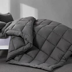 HOMBYS Super Fluffy 120“ X 120” Oversized King Warm Bedding Comforter With 116 Oz Filling, Thick Duvet Insert Down Alternative Comforter With 8 Corner Tabs, Grey 16 HOMBYS Super Fluffy 120“ X 120” Oversized King Warm Bedding Comforter With 116 Oz Filling, Thick Duvet Insert Down Alternative Comforter With 8 Corner Tabs, Grey -Amazon Shop 41oVVIpiP6L. AC