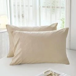 Super Soft Pillowcase - Washed Microfiber Lightweight Pillow Cases Body Size Sage Green 1PCS, Easy Care And Fade Resistant Stain Resistant 20x54 Inches -Amazon Shop 41on0cdWiL. AC 2