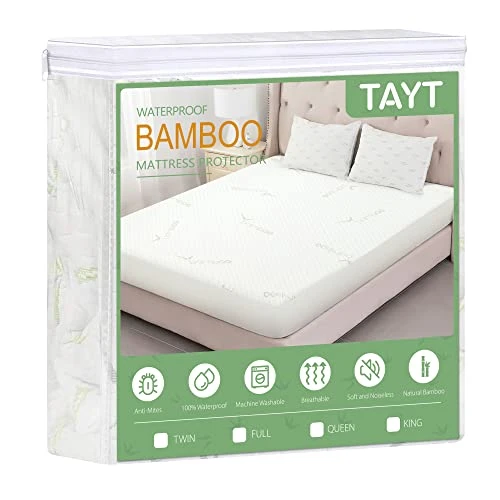 Full Size Waterproof Mattress Protector With Deep Pocket, No Vinyl (54"*75",Full) 5 Full Size Waterproof Mattress Protector With Deep Pocket, No Vinyl (54"*75",Full) - Image 5