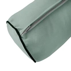 PROLINEMAX Style5 Queen Size 3PC Contrast Pipe Trim Outdoor Daybed Mattress Bolster Pillow Fitted Sheet Slip Cover ONLY AD002 -Amazon Shop 41pkJnysAfL 1