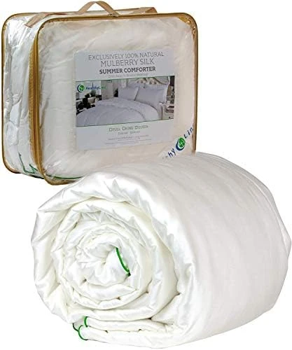 HealthyLine Camel Wool Filled Winter Comforter, Extra Weight – 450 GSM In 100% Down-Proof Cotton 233TC (Full Size: 89″ X 67″) 9 HealthyLine Camel Wool Filled Winter Comforter, Extra Weight – 450 GSM In 100% Down-Proof Cotton 233TC (Full Size: 89″ X 67″) - Image 9
