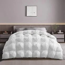 Luxurious All Season Down Comforter Hotel Collection White Stripe 100% Cotton Shell 500 Thread Count Super Soft Medium Warmth Duvet Insert, Cal King 21 Luxurious All Season Down Comforter Hotel Collection White Stripe 100% Cotton Shell 500 Thread Count Super Soft Medium Warmth Duvet Insert, Cal King -Amazon Shop 41rWoX1Rj4L. AC