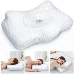 Adjustable Cervical Pillow Naturally Restore Neck Health, Hollow Memory Foam Pillows For Pain Relief Sleeping, Odorless Orthopedic Contour Pillow, Bed Pillow Support Side Back Stomach Sleepers 15 Adjustable Cervical Pillow Naturally Restore Neck Health, Hollow Memory Foam Pillows For Pain Relief Sleeping, Odorless Orthopedic Contour Pillow, Bed Pillow Support Side Back Stomach Sleepers -Amazon Shop 41ro8q2ULqL. AC