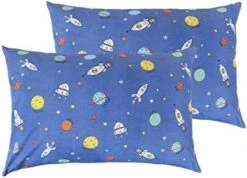 Niverse Space Grey White Pillow Cases, 2 Pack Cotton Breathable Galaxy Toddler Pillow Cover Soft Pillow Shams, Travel Pillow Cases With Envelope Closure For Bedding, Standard 20" X 30" Pillowcase -Amazon Shop 41s6glDLeuL. AC