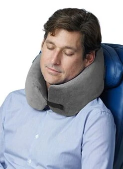 TRAVELREST Nest Patented Memory Foam Travel Pillow/Neck Pillow - Washable - Voted Best Travel Pillow For 2018-2023 By NYTimes Wirecutter - Packs To 1/4 Of Its Size (2 Year Warranty) (Grey) 13 TRAVELREST Nest Patented Memory Foam Travel Pillow/Neck Pillow - Washable - Voted Best Travel Pillow For 2018-2023 By NYTimes Wirecutter - Packs To 1/4 Of Its Size (2 Year Warranty) (Grey) -Amazon Shop 41sjGkONZ0L