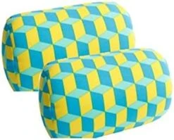 Bookishbunny 2pcs Micro Bead Roll Pillow Cushion For Bed Back Neck Head Body Support, 13" X 7", Various Designs (Dark Gray) -Amazon Shop 41sqtpdnilL. AC