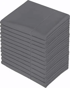 Queen Pillowcases - 12 Pack - Bulk Pillowcase Set - Envelope Closure - Soft Brushed Microfiber Fabric - Shrinkage And Fade Resistant Pillow Covers 20 X 30 Inches (Queen, White) 22 Queen Pillowcases - 12 Pack - Bulk Pillowcase Set - Envelope Closure - Soft Brushed Microfiber Fabric - Shrinkage And Fade Resistant Pillow Covers 20 X 30 Inches (Queen, White) -Amazon Shop 41tJdmRdWpL. AC