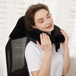 Travel Neck Pillow, Best Memory Foam Airplane Pillow For Head Support Soft Adjustable Pillow For Plane, Car & Home Recliner Use (Black) 13 Travel Neck Pillow, Best Memory Foam Airplane Pillow For Head Support Soft Adjustable Pillow For Plane, Car & Home Recliner Use (Black) -Amazon Shop 41tLsIEkCJL
