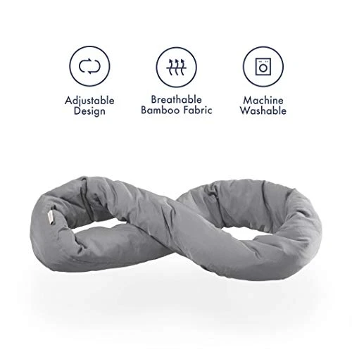 Huzi Infinity Pillow - Home Travel Soft Neck Scarf Support Sleep 3 Huzi Infinity Pillow - Home Travel Soft Neck Scarf Support Sleep - Image 3