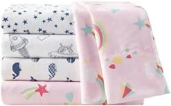 Printed Sheets, Twin, Blue -Amazon Shop 41uDz74r8aL. AC