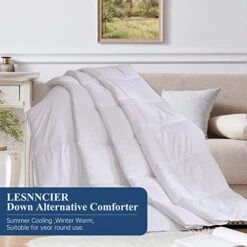 Queen Down Alternative Comforter Duvet Insert All Seasons Ultra Plush Microfiber Fill Goose Down Alternative Comforter Machine Washable