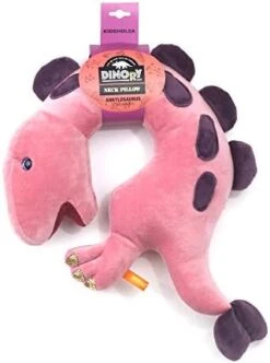 DINORY Helloprom Kids Neck Pillow For Traveling (Dinosaur Ankylosaurus) - Airplane & Road Trip Essentials For Children - Neck, Chin Support - 100% Polyester Filling -Amazon Shop 41uPgHXb90L. AC