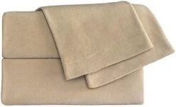 Microfleece Sheet Set, California King, Ivory -Amazon Shop 41ukFJI8bCL. AC
