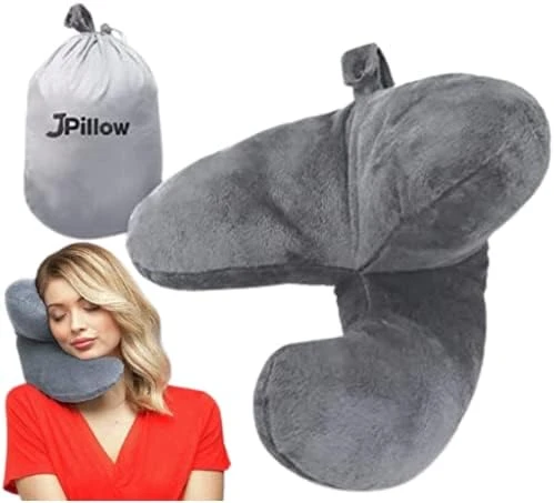 J-Pillow Travel Pillow - British Invention Of The Year Winner Chin Supporting Pillows For Sleeping Airplane Flight Supports Your Head Neck & (Blue) 7 J-Pillow Travel Pillow - British Invention Of The Year Winner Chin Supporting Pillows For Sleeping Airplane Flight Supports Your Head Neck & (Blue) - Image 7