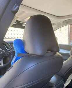 Bookishbunny 2 Packs Dog Bone Shaped Travel Neck Memory Foam Pillows With Removable Velvet Cover For Car Bus Truck Driving Comfort Head Rest Support (Blue) 10 Bookishbunny 2 Packs Dog Bone Shaped Travel Neck Memory Foam Pillows With Removable Velvet Cover For Car Bus Truck Driving Comfort Head Rest Support (Blue) -Amazon Shop 41wQkhUBM6L