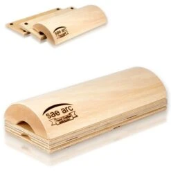 Therapeutic Four In One Adjustable Wooden Pillow - Neck Support