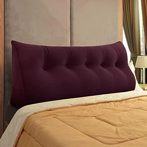 WOWMAX Rectangular Headboard Pillow Bolster Pillow For Bed Back Rest Pillow For Sitting In Bed Daybed Pillows Back Support Pillow For Bed Reading Pillow Velvet Deep Blue Full 12 WOWMAX Rectangular Headboard Pillow Bolster Pillow For Bed Back Rest Pillow For Sitting In Bed Daybed Pillows Back Support Pillow For Bed Reading Pillow Velvet Deep Blue Full - Image 12