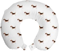 Ambesonne Saying Travel Pillow Neck Rest, Lazy Cat And Panda Sleeping On The Moon With Stars, Memory Foam Traveling Accessory For Airplane And Car, 12", Mustard Purple -Amazon Shop 41ylpId8fZL. AC 1