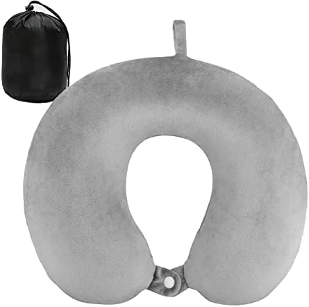 DUANY STORE Neck Pillow For Traveling, Upgraded Travel Neck Pillow For Airplane 100% Pure Memory Foam Travel Pillow For Flight Headrest Sleep, Portable Plane Accessories (Pink) 12 DUANY STORE Neck Pillow For Traveling, Upgraded Travel Neck Pillow For Airplane 100% Pure Memory Foam Travel Pillow For Flight Headrest Sleep, Portable Plane Accessories (Pink) - Image 12