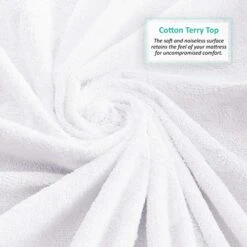 Premium Cotton Terry Mattress Protector – Soft And Waterproof Twin Deep Pocket Mattress Protector – Breathable Cover, Fits Up To 24 Inch -Amazon Shop 41z4eqV9QwL