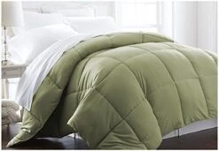 EH Cream Home Collection Premium Luxury Down Fiber Comforter, Full/Queen, Ivory (IEH-COMFORTER-QUEEN-CREAM) -Amazon Shop 41zsmrXD3L. AC