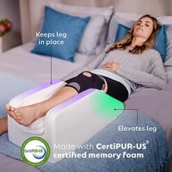 PureComfort - Adjustable Leg, Knee, Ankle Support And Elevation Pillow | Surgery | Injury | Rest | (Standard) Memory Foam -Amazon Shop 5100whVc2tL