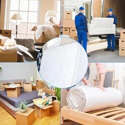 [2-Pack] Mattress Bag For Moving, Mattress Storage Bag, 4 Mil Twin XL Size, Super Thick - Heavy Duty, Protecting Mattress Long-Term Storage And Disposal - 54 X 96 Inch -Amazon Shop 510jGcCCSkL